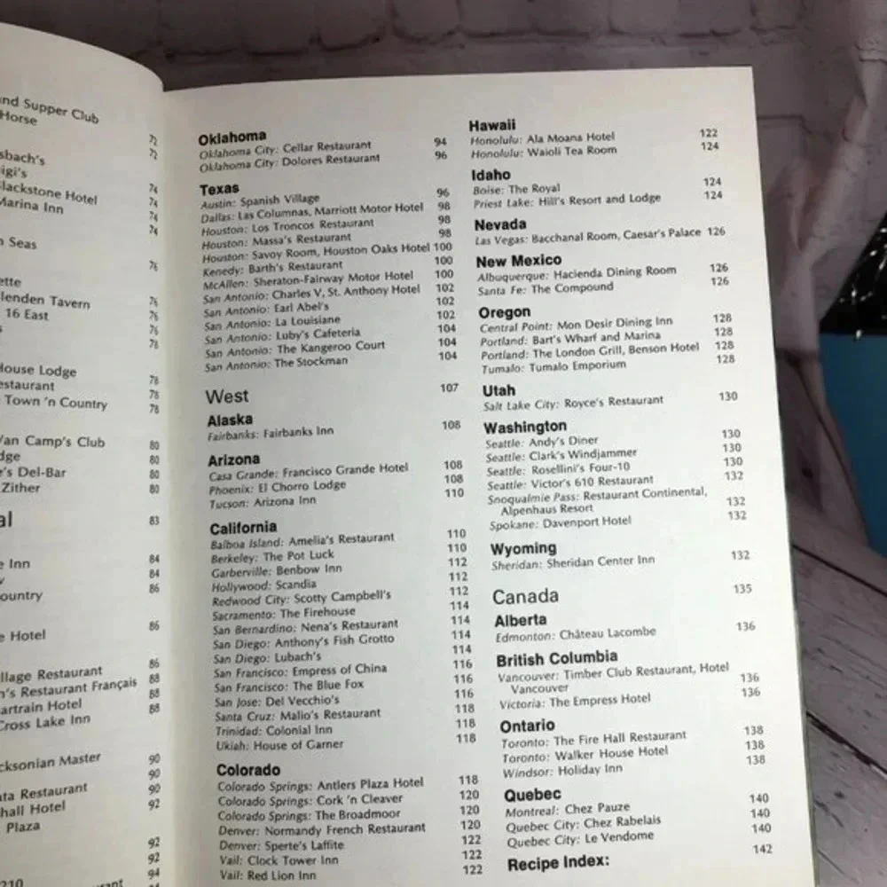 Vintage 1974 Ford Times volume 6 cookbook